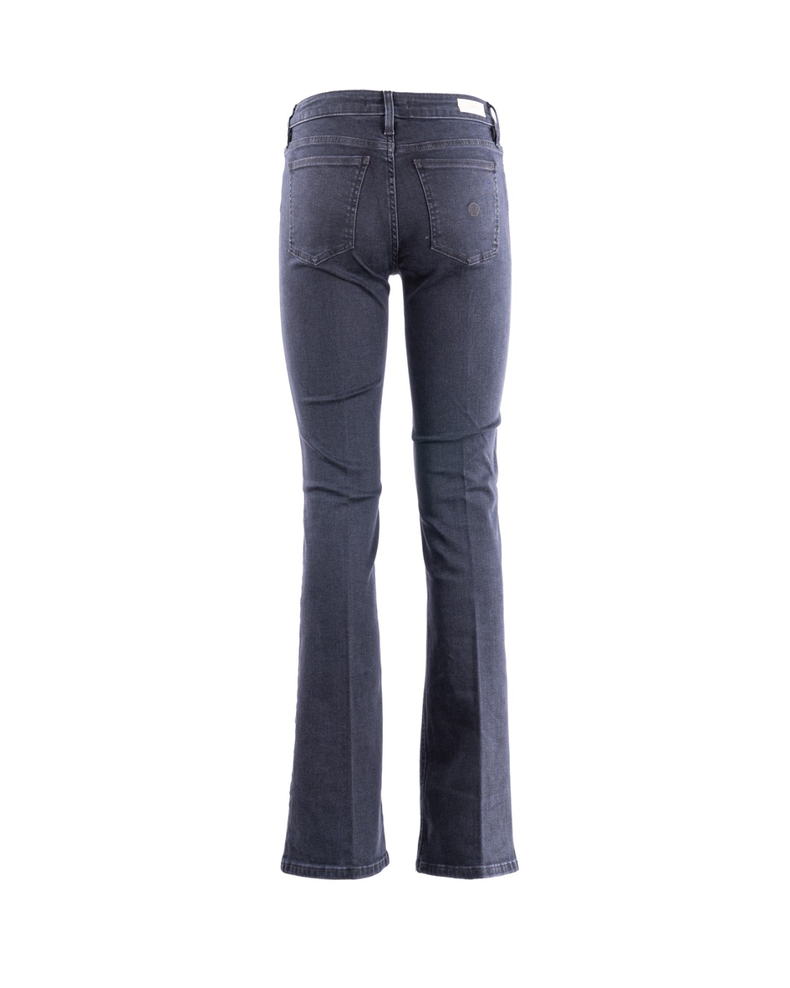 shop DON THE FULLER  Jeans: Don The Fuller jeans a zampa "Breda".
Vestibilità a zampa.
Lavaggio grigio scuro.
Zip e bottoni in oro rosa.
Composizione: 92% cotone, 6% poliestere, 2% elastan.
Made in Armenia.. BREDA DTF-D number 5212865